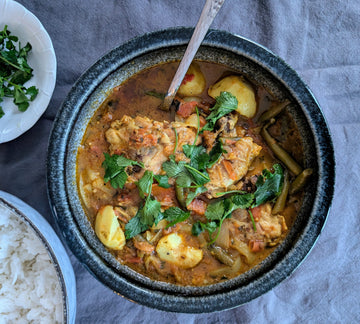 Chicken and Hemp Seed Curry