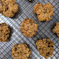 Oatmeal & Dark Choc Boobie Bikkies