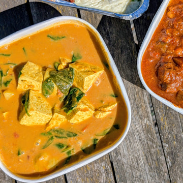 Golden Chickpea, Tofu and Spinach Curry