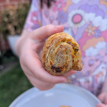 Pumpkin & Fetta Scrolls