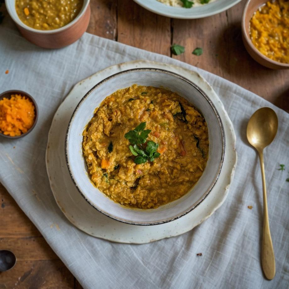 Red Lentil Dahl-ing