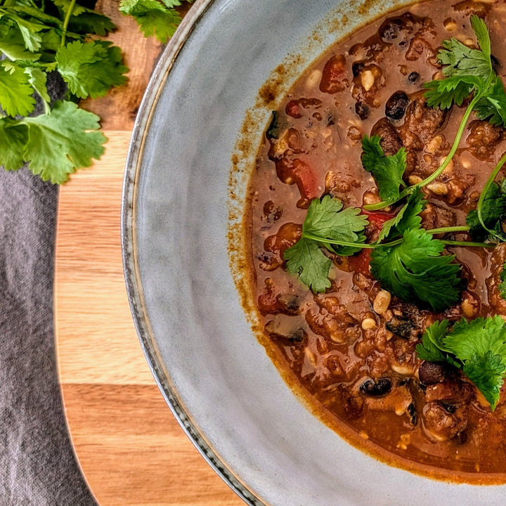 Sweet Potato and Black Bean Chilli