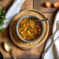 Vegan Chickpea, Tofu and Spinach Curry